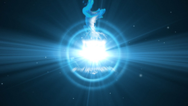 Logo Animation: Energy Spheres